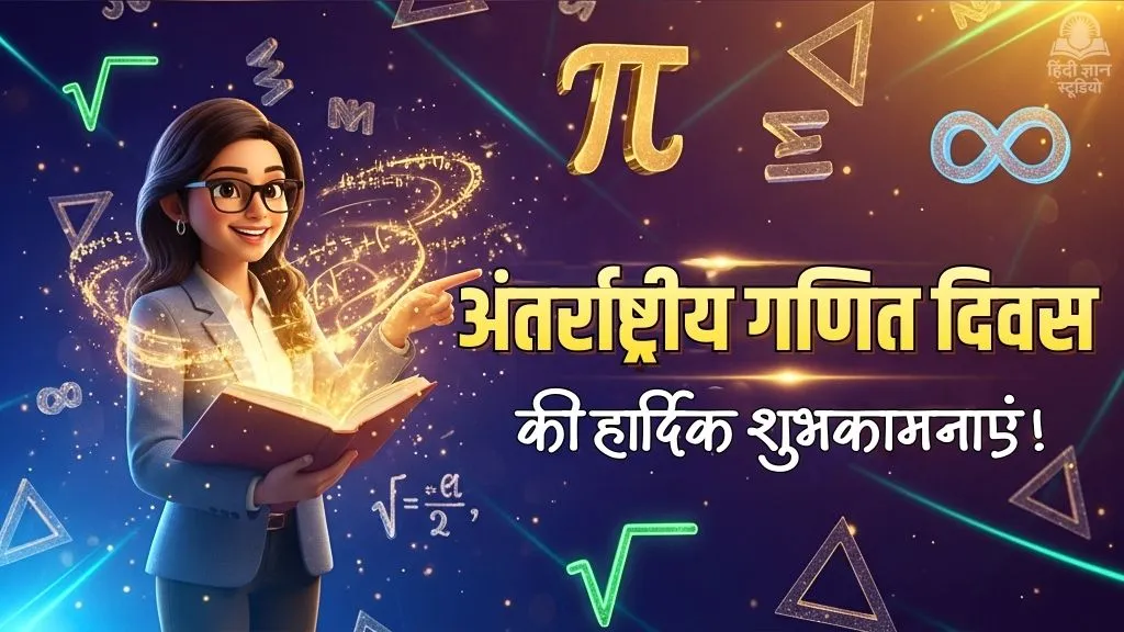 Mathematics Day 2026: अंतर्राष्ट्रीय गणित दिवस की थीम और इतिहास 3 अंतर्राष्ट्रीय गणित दिवस की हार्दिक शुभकामनाएं