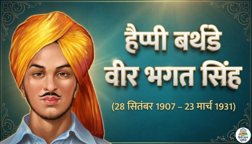 Shaheed Bhagat Singh Birthday Wishes Photos