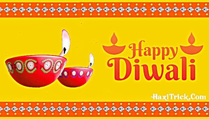 Happy Deepawali 2024 Image English Font