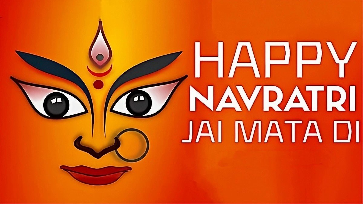 Happy Navratri and Jai Mata Di Images Photos English