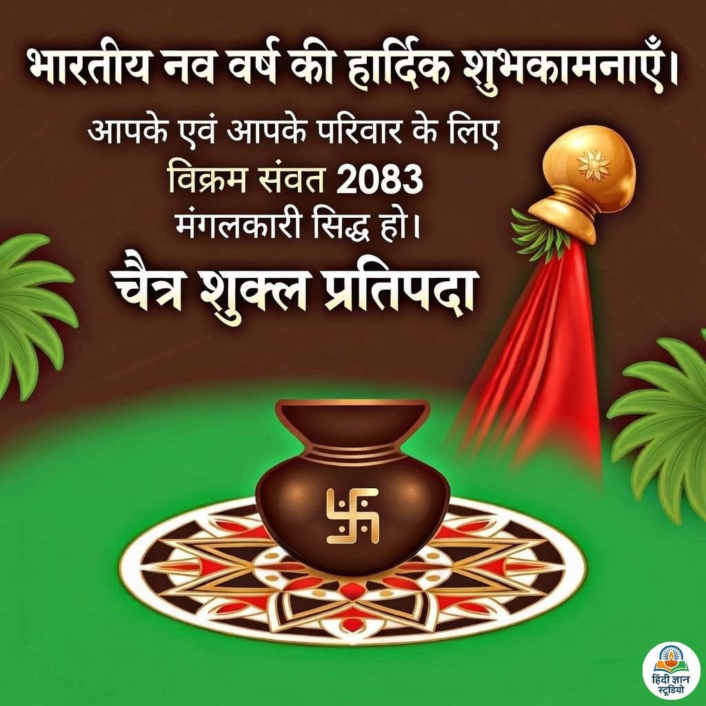 हिन्दू नव वर्ष विक्रम संवत् 2083 की हार्दिक शुभकामनाएं