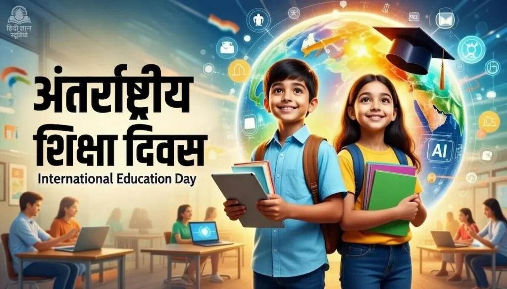 अंतरराष्ट्रीय शिक्षा दिवस - 24 जनवरी 2026