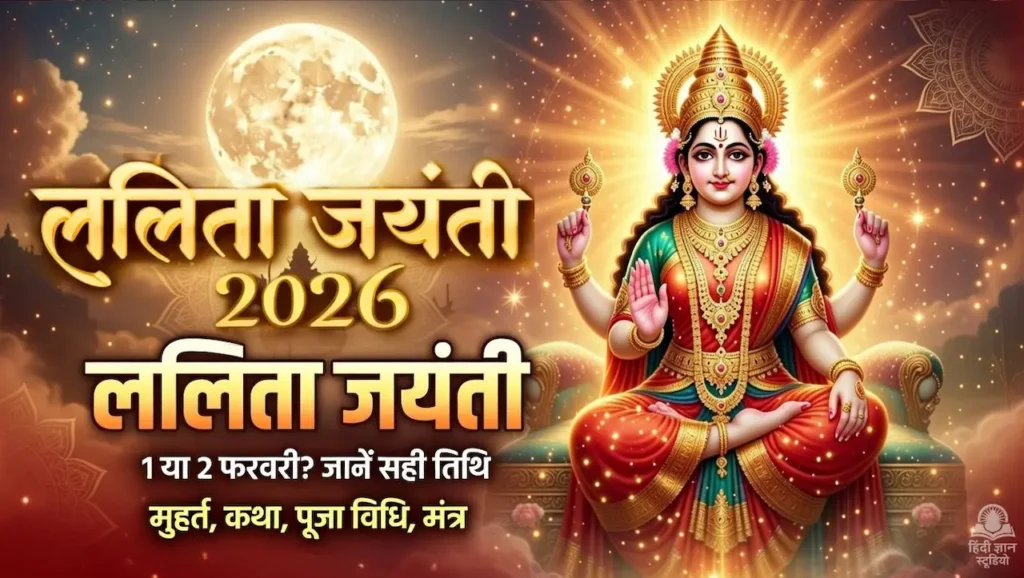 ललिता जयंती 2026 पर मां ललिता त्रिपुरा सुंदरी की पूजा, शुभ मुहूर्त और धार्मिक महत्व