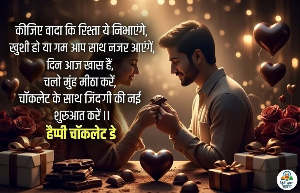 हैप्पी चॉकलेट डे शायरी इमेज