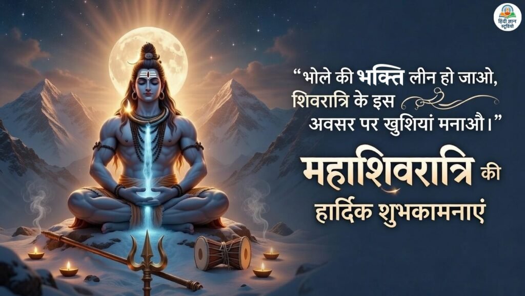 Happy MahaShivratri Quotes in Hindi