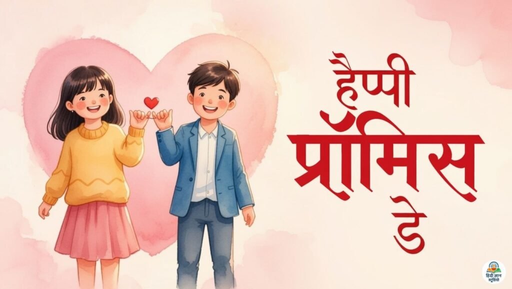Happy Promise Day Hindi Image