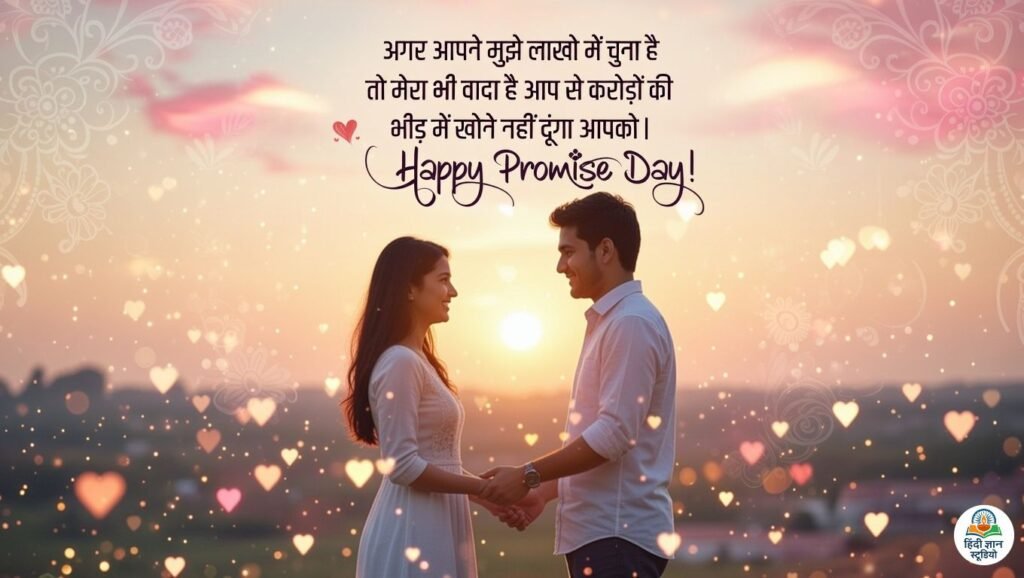 Happy Promise Day Shayari in hindi For Wife/Husband