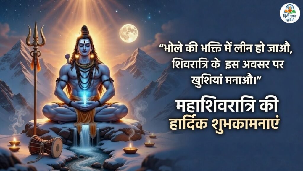 Mahashivratri Ki Hardik Subhkamnaye Shayari in Hindi