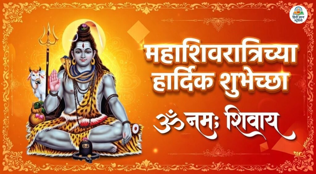 Mahashivratrichya Hardika Shubhecha in Marathi