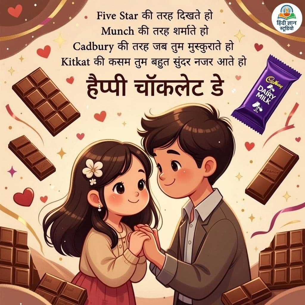 five star munch cadbury kitkat shayari