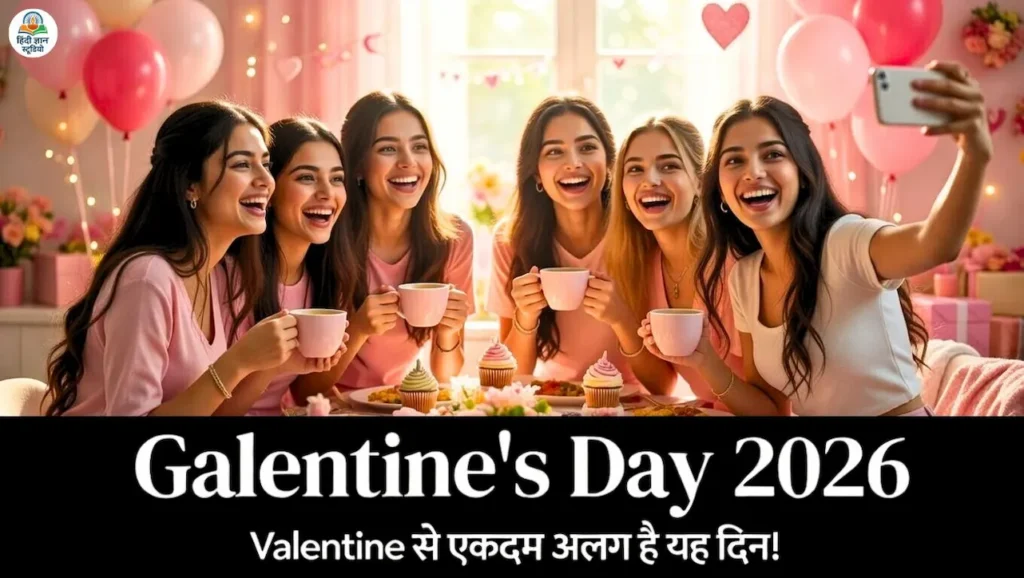 Galentine’s Day 2026: क्या होता है गैलेंटाइन डे? इसे क्यों और कैसे करें सेलिब्रेट 1 Galentine’s Day 2026: क्या होता है गैलेंटाइन डे? इसे क्यों और कैसे करें सेलिब्रट