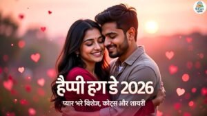 Happy Hug Day 2026 Wishes Images in Hindi with romantic quotes and shayari for love couples