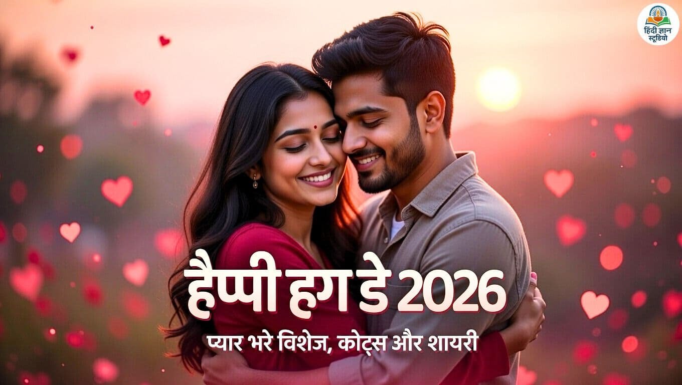 Happy Hug Day 2026 Wishes Images in Hindi with romantic quotes and shayari for love couples