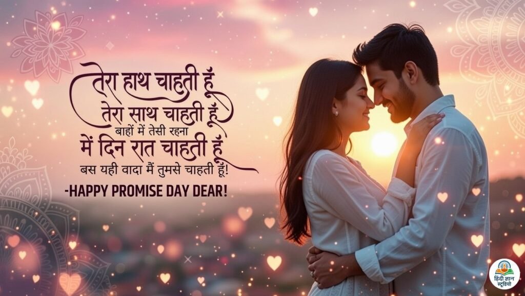 Happy Promise Day Shayari For Girlfriend/Boyfriend