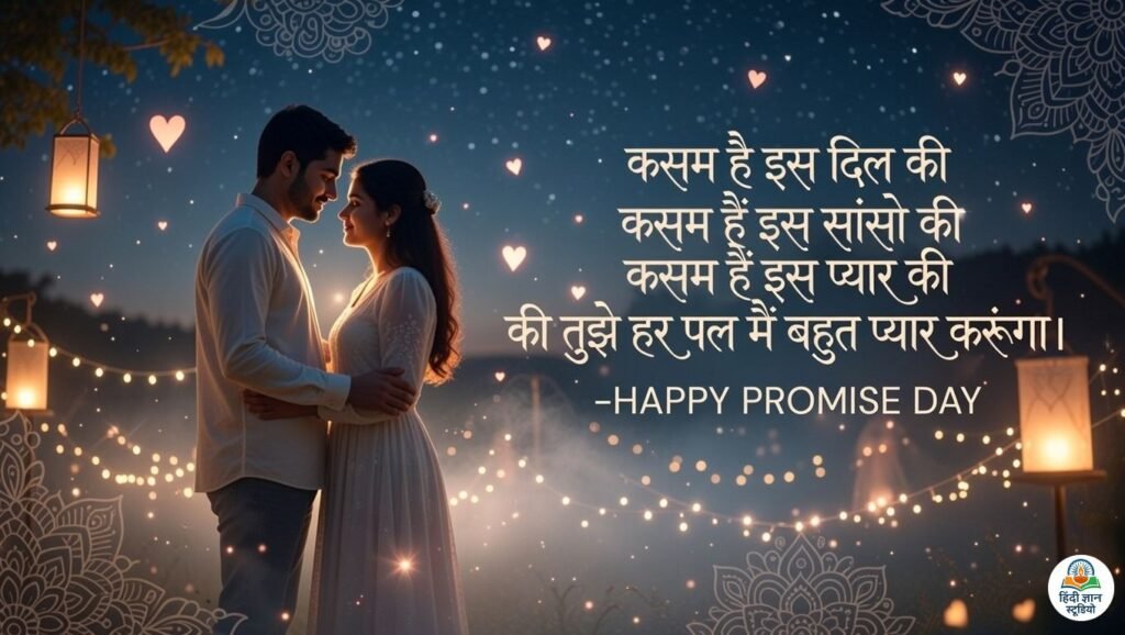 happy promise day shayari image