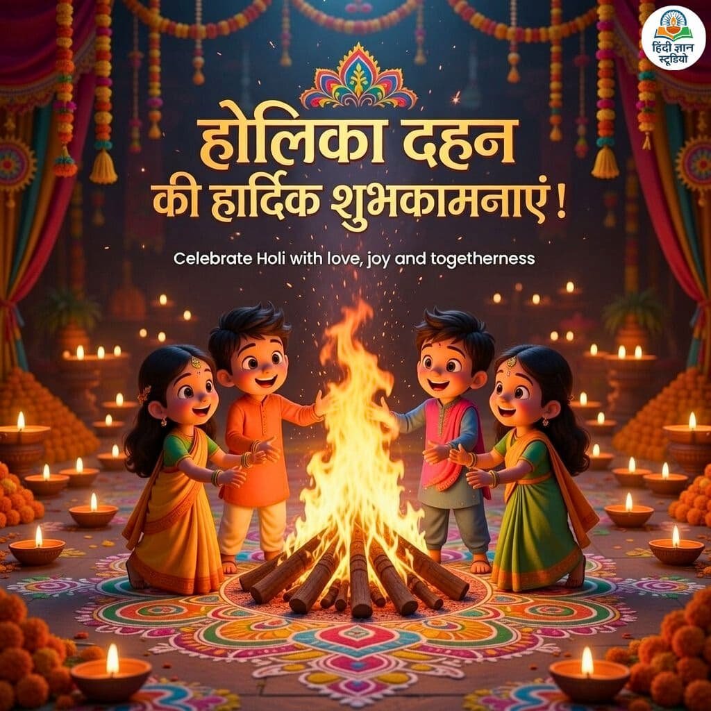 होलिका दहन की हार्दिक शुभकामनाएं 2026