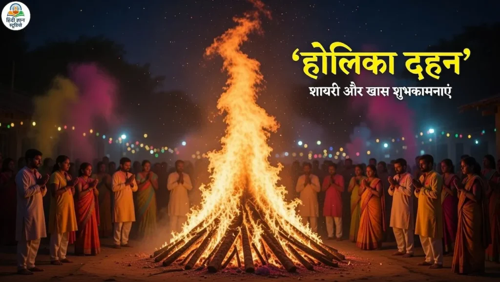 Holika Dahan Shayari 2026: शायराना अंदाज में भेजिए सभी को होलिका दहन की ये खास शुभकामनाएं 1 होलिका दहन शुभकामना शायरी फोटो (Holika Dahan Wishes Shayari in Hindi)