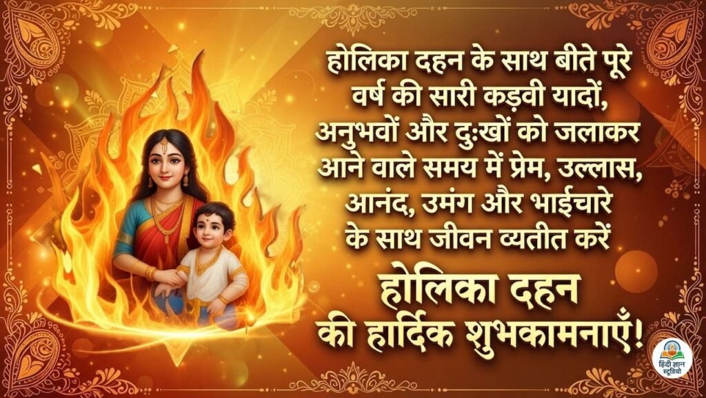 Holika Dahan Hindi Shayari Photo holika dahan shubhkamana shayari in hindi
