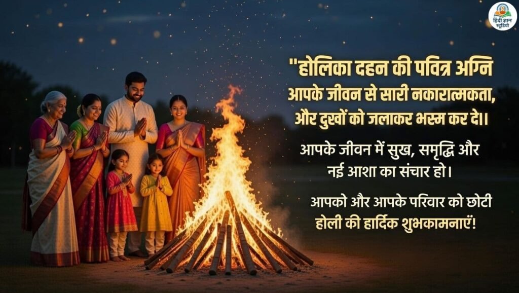Holika Dahan Quotes 2026: होलिका दहन की शुभकामनाएं देने के लिए ख़ास कोट्स, मैसेज, कैप्शन और स्टेटस 7 holika dahan wishes messages caption
