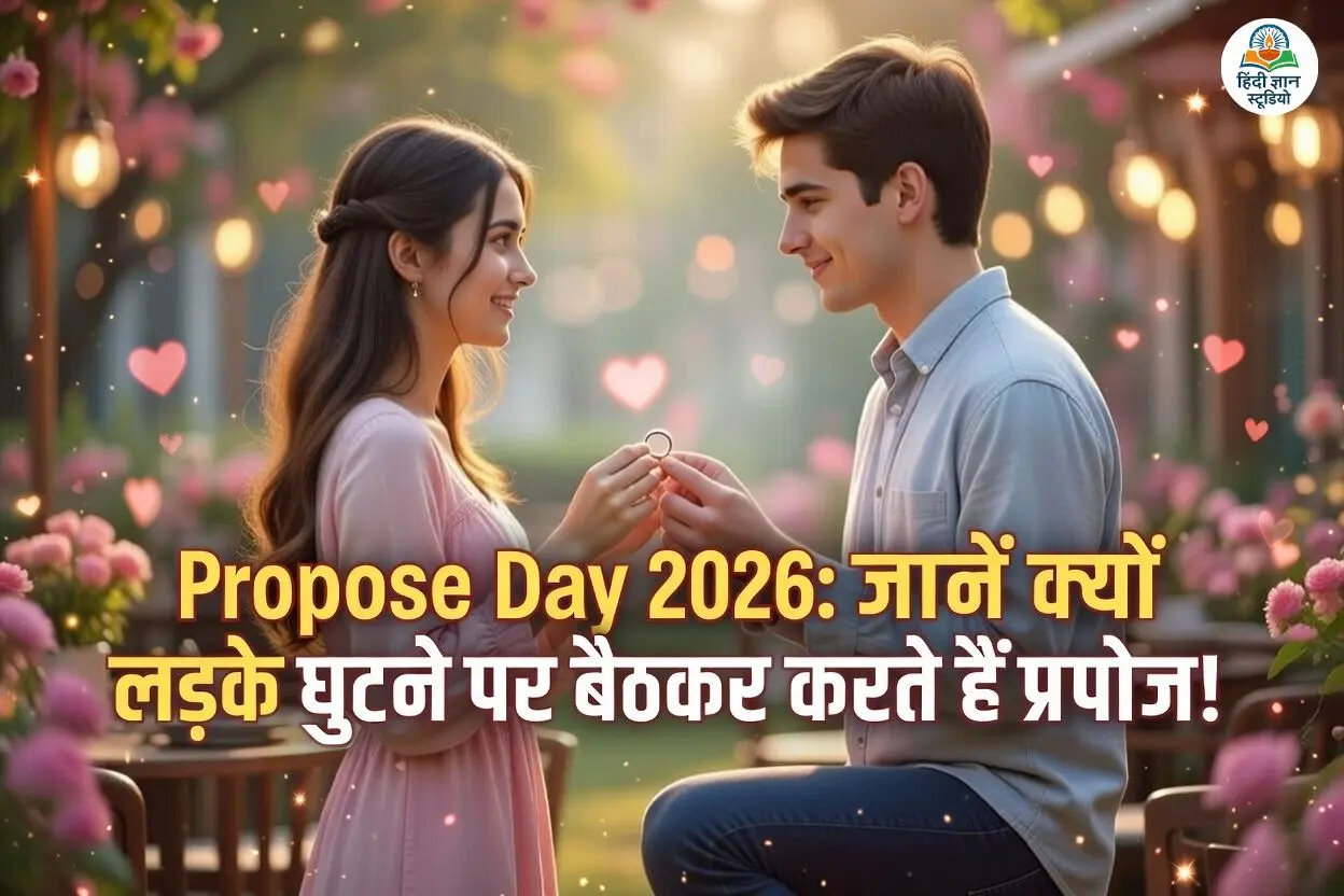 Propose Day 2026: जानें क्यों लड़के घुटने पर बैठकर करते हैं प्रपोज!