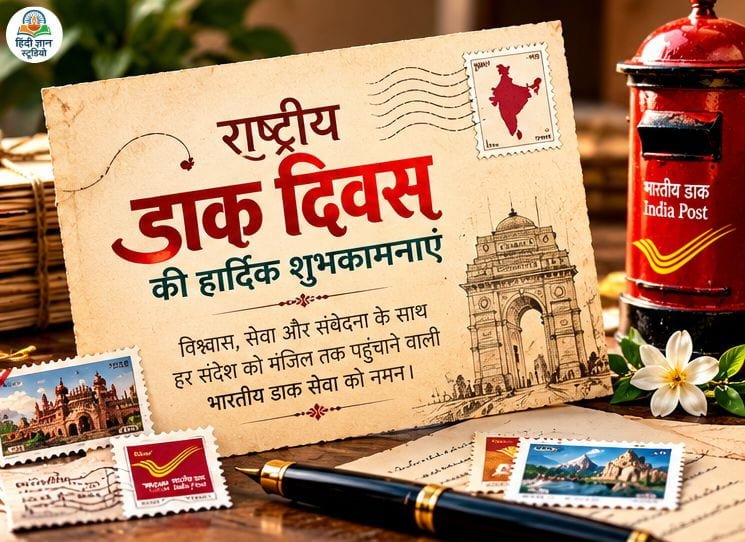 National Postal Day Quotes Shayari
