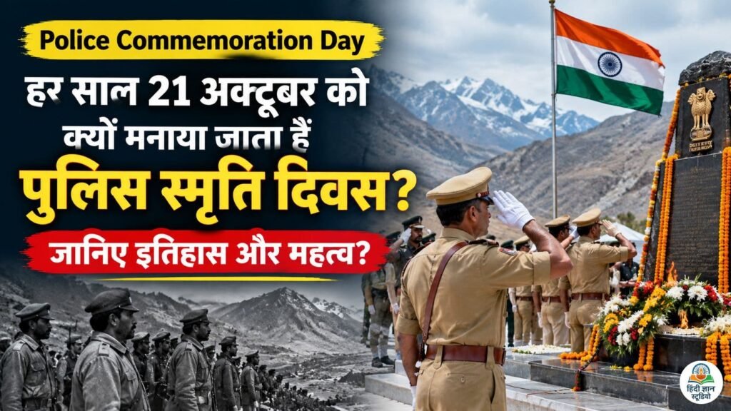 Police Commemoration Day 2026 पर शहीद पुलिसकर्मियों को श्रद्धांजलि और पुलिस स्मृति दिवस का महत्व