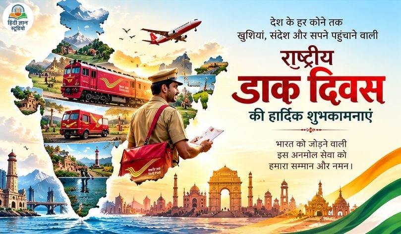 Rashtriya Daak Diwas Ki Hardik Shubhkamanaye