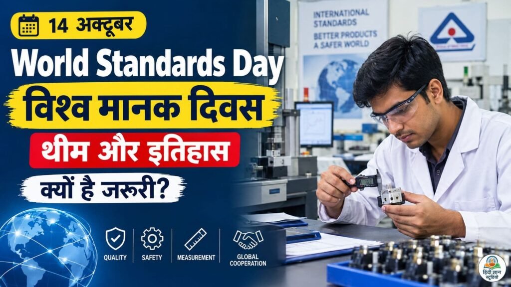 World Standards Day 2026 की थीम, अंतरराष्ट्रीय मानकों और भारतीय मानक ब्यूरो (BIS) की भूमिका